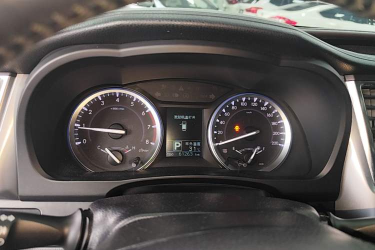 Used Toyota Highlander 2017 2.0T Four-Wheel Drive Luxury Edition 7 Seats Instrument Cluster