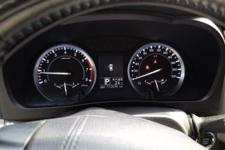 Used Toyota Highlander 2017 2.0T Four-Wheel Drive Luxury Edition 7 Seats Instrument Cluster