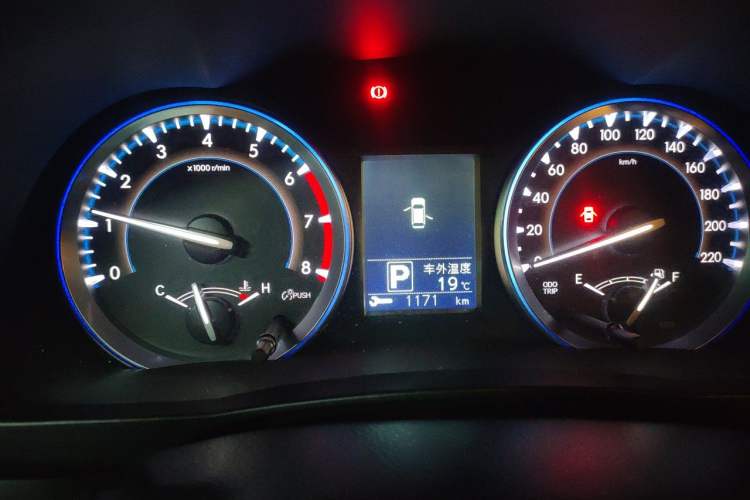 Used Toyota Highlander 2017 2.0T Four-Wheel Drive Luxury Edition 7 Seats Instrument Cluster