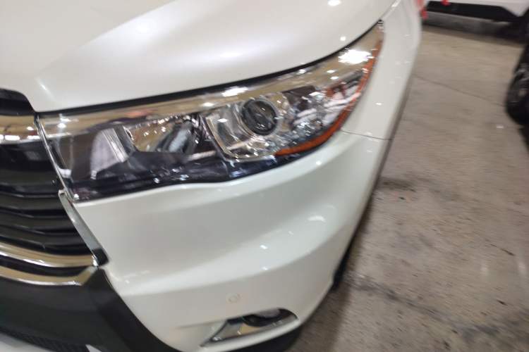 Used Toyota Highlander 2017 2.0T Four-Wheel Drive Luxury Edition 7 Seats Left Front Headlight
