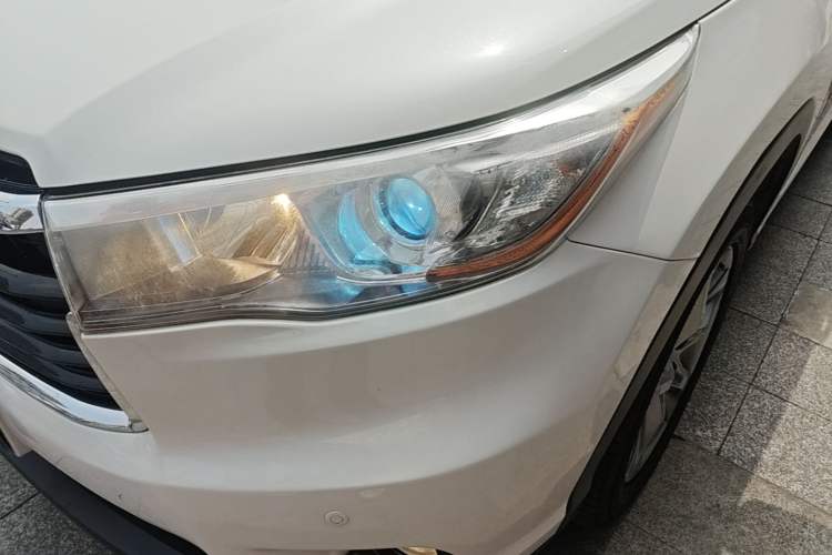 Used Toyota Highlander 2017 2.0T Four-Wheel Drive Luxury Edition 7 Seats Left Front Headlight