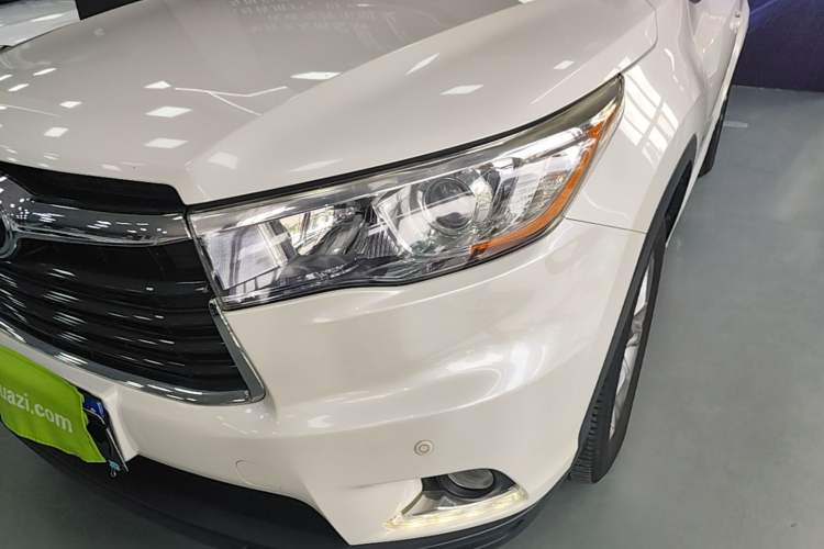 Used Toyota Highlander 2017 2.0T Four-Wheel Drive Luxury Edition 7 Seats Left Front Headlight