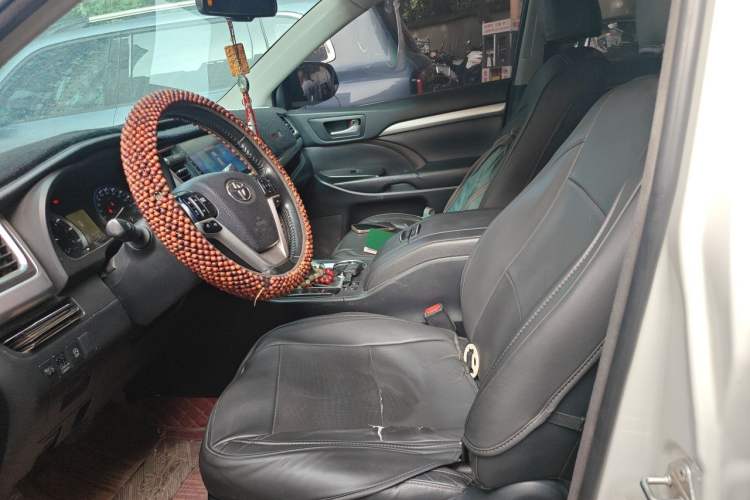 Used Toyota Highlander 2017 2.0T Four-Wheel Drive Luxury Edition 7 Seats Left Front Seat
