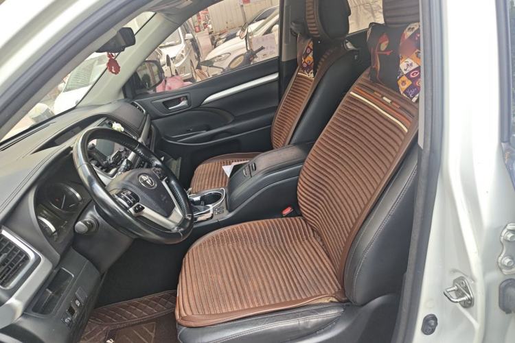 Used Toyota Highlander 2017 2.0T Four-Wheel Drive Luxury Edition 7 Seats Left Front Seat