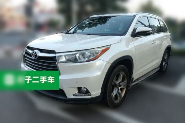 Used Toyota Highlander 2017 2.0T Four-Wheel Drive Luxury Edition 7 Seats