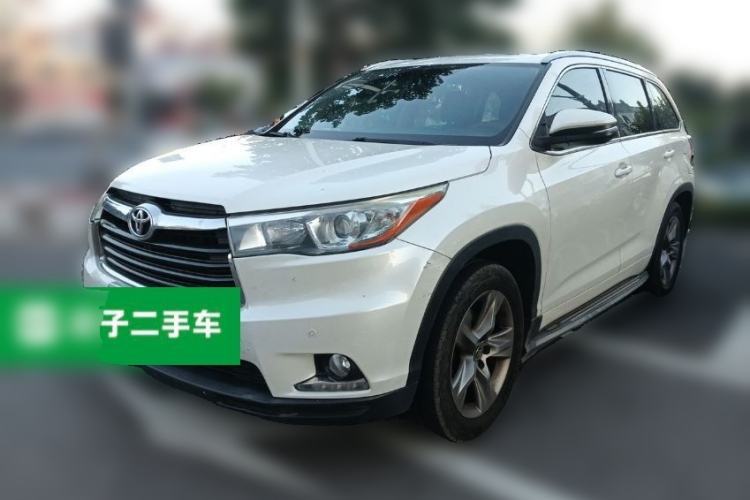 Used Toyota Highlander 2017 2.0T Four-Wheel Drive Luxury Edition 7 Seats Guazi used car, China used car export, Used car for sale, Used cars, Cheapest cars for sale