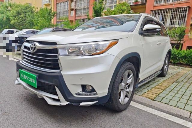 Used Toyota Highlander 2017 2.0T Four-Wheel Drive Luxury Edition 7 Seats