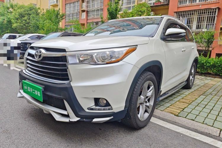 Used Toyota Highlander 2017 2.0T Four-Wheel Drive Luxury Edition 7 Seats Guazi used car, China used car export, Used car for sale, Used cars, Cheapest cars for sale