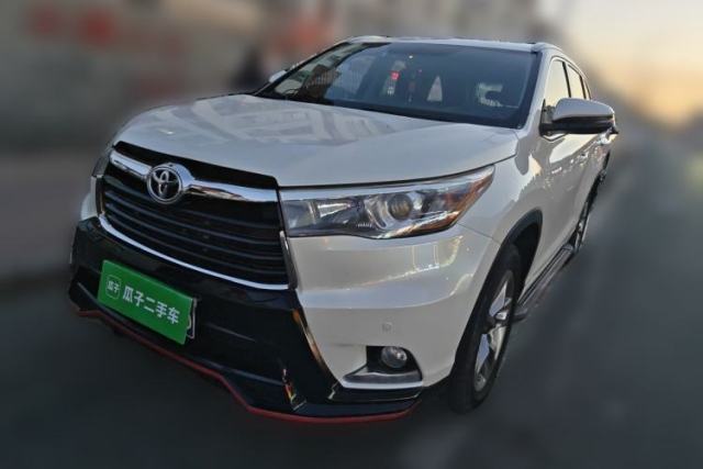 Used Toyota Highlander 2017 2.0T Four-Wheel Drive Luxury Edition 7 Seats