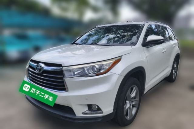 Used Toyota Highlander 2017 2.0T Two-Wheel Drive Luxury Edition 7 Seats