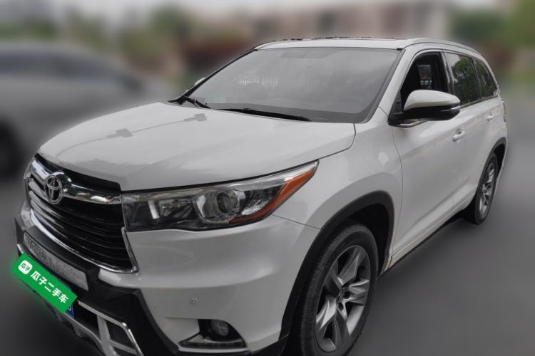 Used Toyota Highlander 2017 2.0T Four-Wheel Drive Luxury Edition 7 Seats Guazi used car, China used car export, Used car for sale, Used cars, Cheapest cars for sale