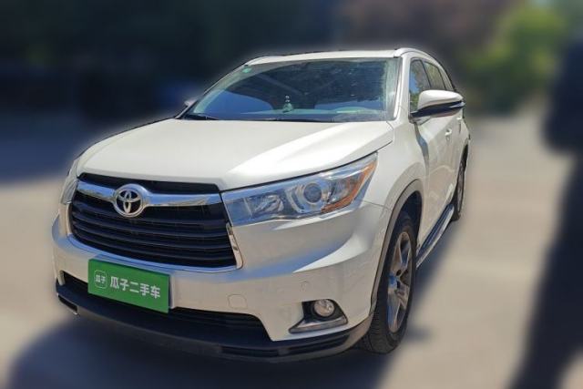 Used Toyota Highlander 2017 2.0T Four-Wheel Drive Luxury Edition 7 Seats