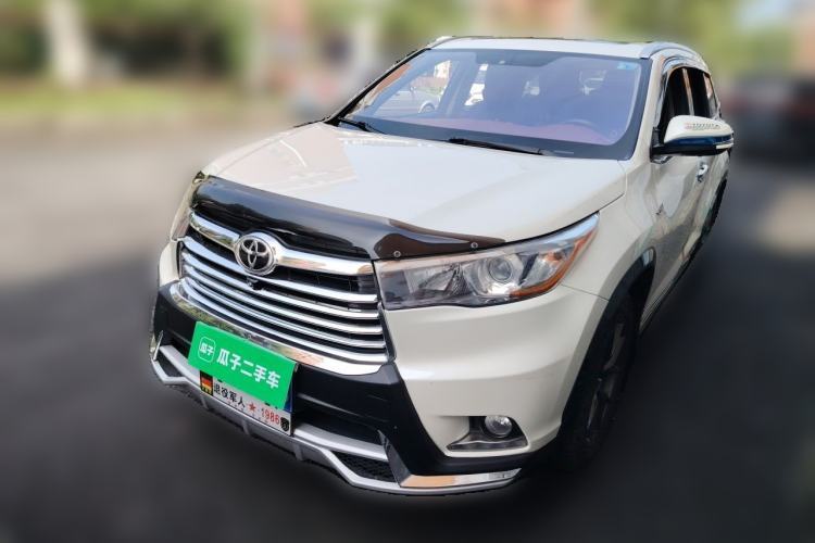 Used Toyota Highlander 2017 2.0T Four-Wheel Drive Luxury Edition 7 Seats Guazi used car, China used car export, Used car for sale, Used  cars, Cheapest cars for sale