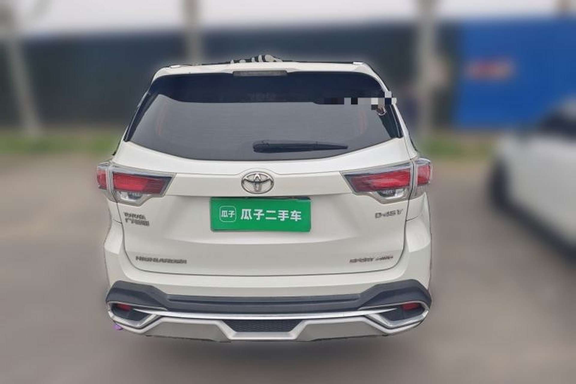 Used Toyota Highlander 2017 2.0T Four-Wheel Drive Luxury Edition 7 Seats Rear