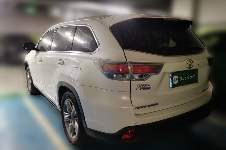 Used Toyota Highlander 2017 2.0T Four-Wheel Drive Ultimate Edition 7 Seats Rear Left 45 Deg