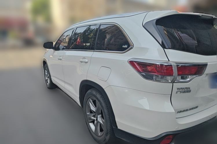 Used Toyota Highlander 2017 2.0T Four-Wheel Drive Luxury Edition 7 Seats Rear Left 45 Deg