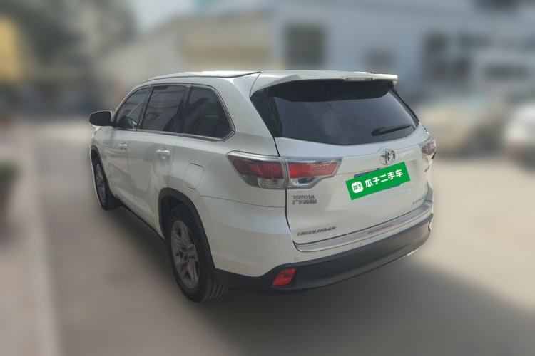 Used Toyota Highlander 2017 2.0T Four-Wheel Drive Luxury Edition 7 Seats Rear Left 45 Deg