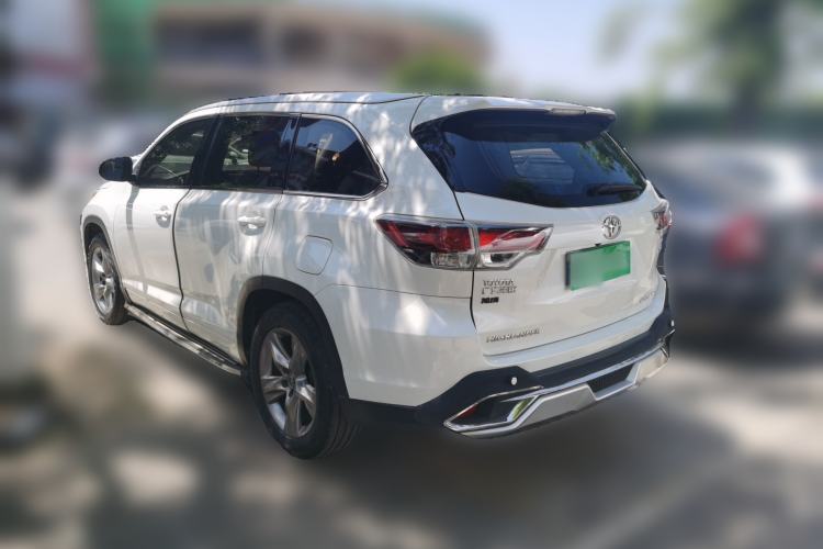 Used Toyota Highlander 2017 2.0T Four-Wheel Drive Luxury Edition 7 Seats Rear Left 45 Deg