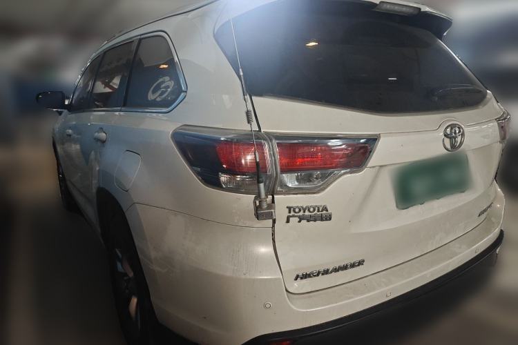 Used Toyota Highlander 2017 2.0T Four-Wheel Drive Luxury Edition 7 Seats Rear Left 45 Deg