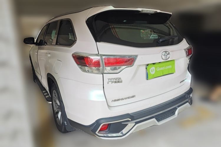 Used Toyota Highlander 2017 2.0T Four-Wheel Drive Luxury Edition 7 Seats Rear Left 45 Deg