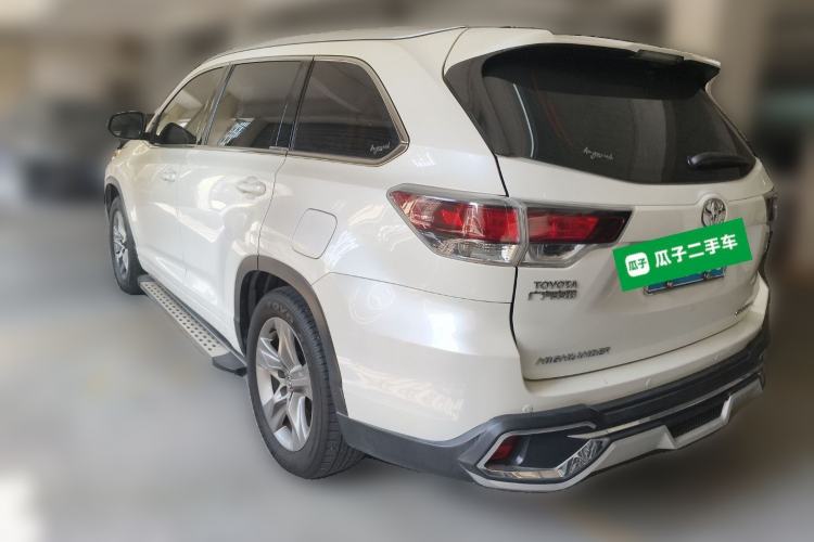 Used Toyota Highlander 2017 2.0T Four-Wheel Drive Luxury Edition 7 Seats Rear Left 45 Deg