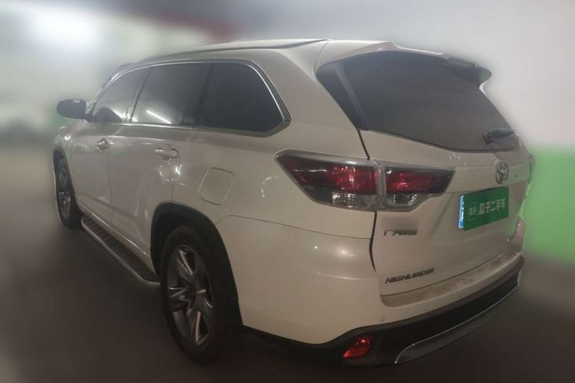 Used Toyota Highlander 2017 2.0T Four-Wheel Drive Ultimate Edition 7 Seats Rear Left 45 Deg
