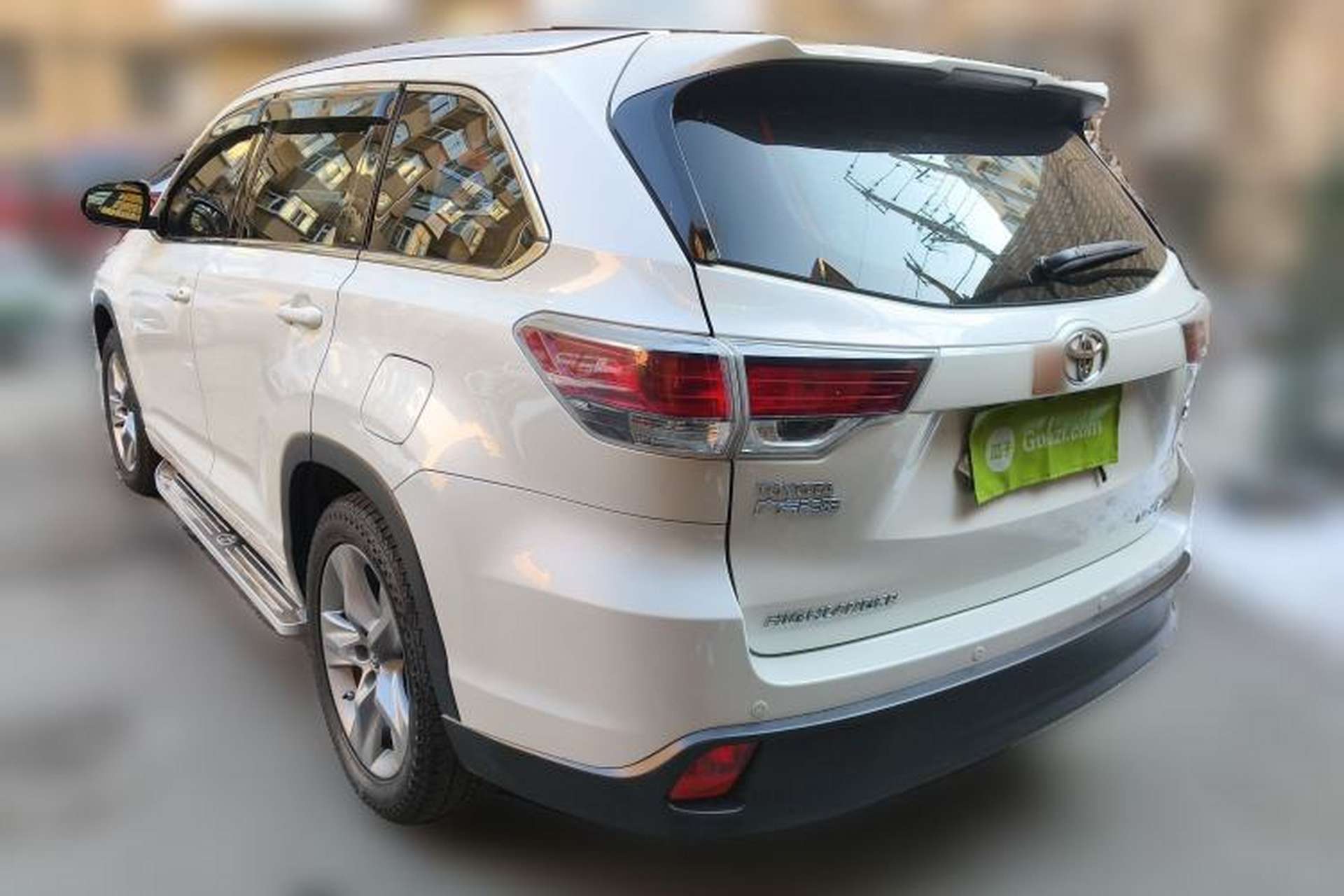 Used Toyota Highlander 2017 2.0T Four-Wheel Drive Luxury Edition 7 Seats Rear Left 45 Deg