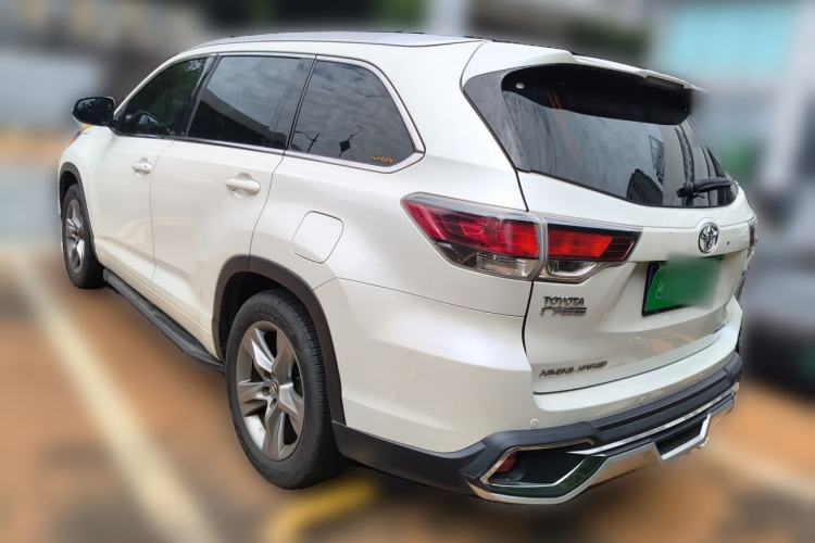 Used Toyota Highlander 2017 2.0T Four-Wheel Drive Ultimate Edition 7 Seats Rear Left 45 Deg