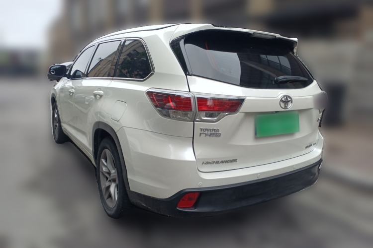 Used Toyota Highlander 2017 2.0T Four-Wheel Drive Luxury Navigation Version 7 Seats Rear Left 45 Deg