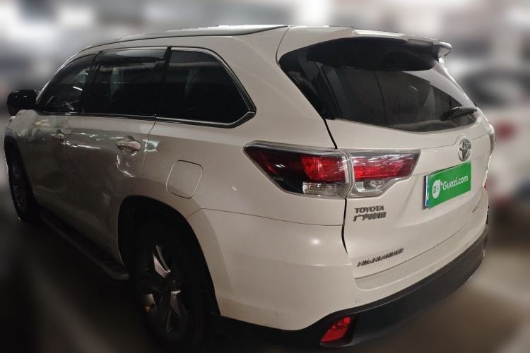 Used Toyota Highlander 2017 2.0T Four-Wheel Drive Luxury Edition 7 Seats Rear Left 45 Deg
