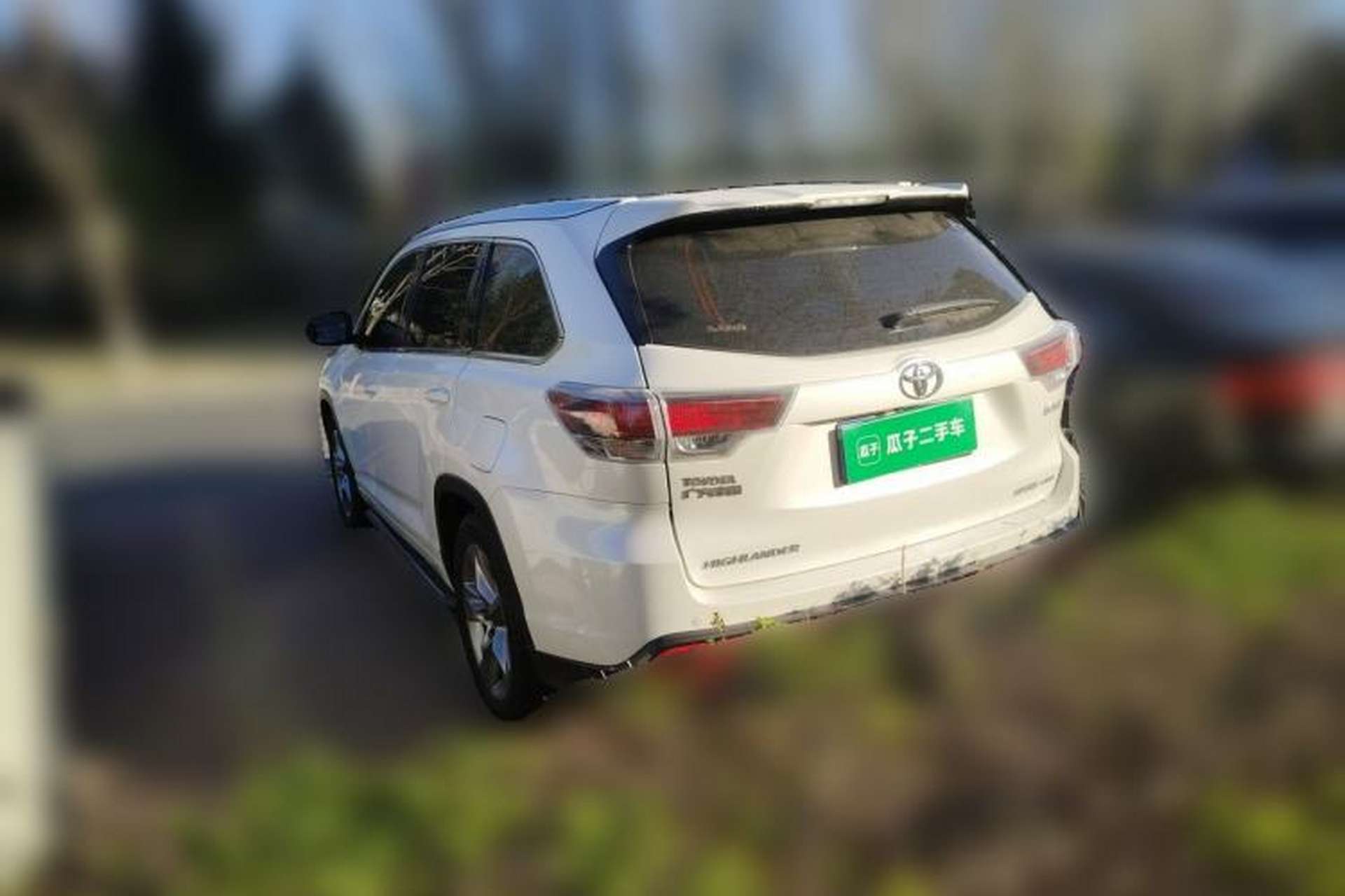Used Toyota Highlander 2017 2.0T Four-Wheel Drive Luxury Edition 7 Seats Rear Left 45 Deg