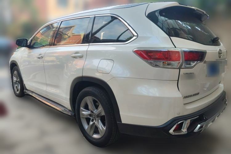 Used Toyota Highlander 2017 2.0T Four-Wheel Drive Luxury Navigation Version 7 Seats Rear Left 45 Deg