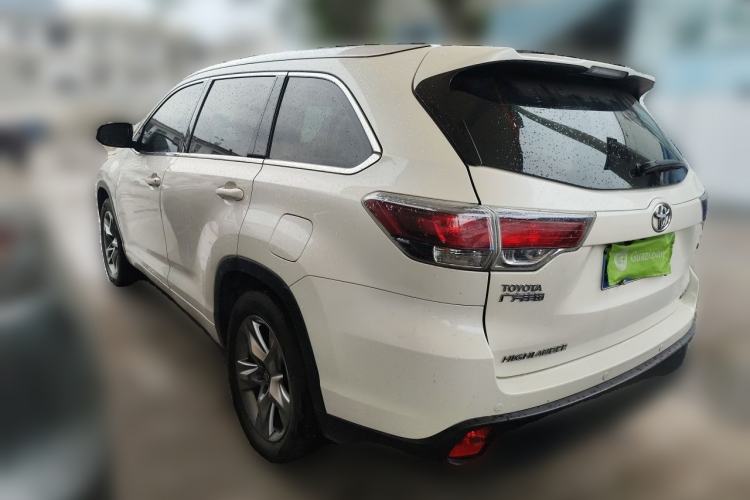 Used Toyota Highlander 2017 2.0T Two-Wheel Drive Luxury Edition 7 Seats Rear Left 45 Deg