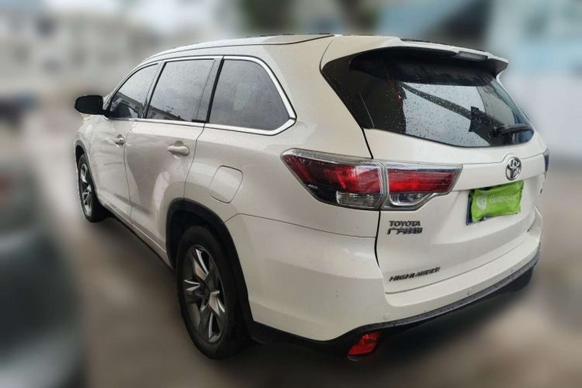 Used Toyota Highlander 2017 2.0T Two-Wheel Drive Luxury Edition 7 Seats Rear Left 45 Deg