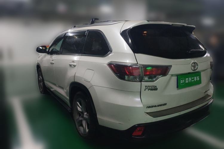 Used Toyota Highlander 2017 2.0T Four-Wheel Drive Luxury Edition 7 Seats Rear Left 45 Deg