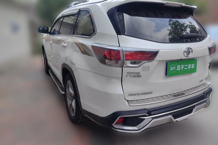 Used Toyota Highlander 2017 2.0T Four-Wheel Drive Luxury Navigation Version 7 Seats Rear Left 45 Deg