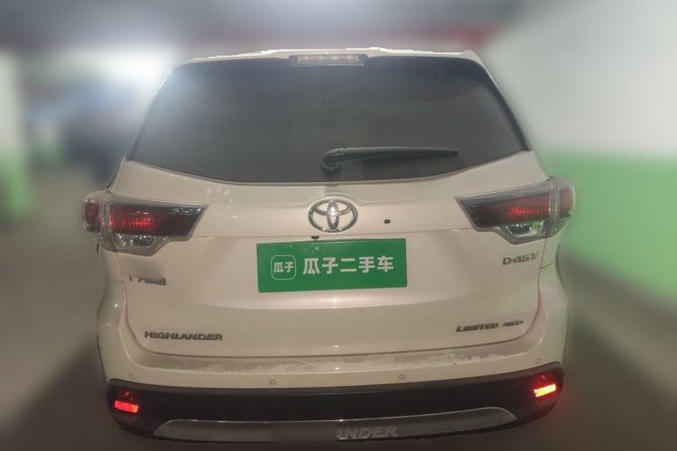 Used Toyota Highlander 2017 2.0T Four-Wheel Drive Ultimate Edition 7 Seats Rear