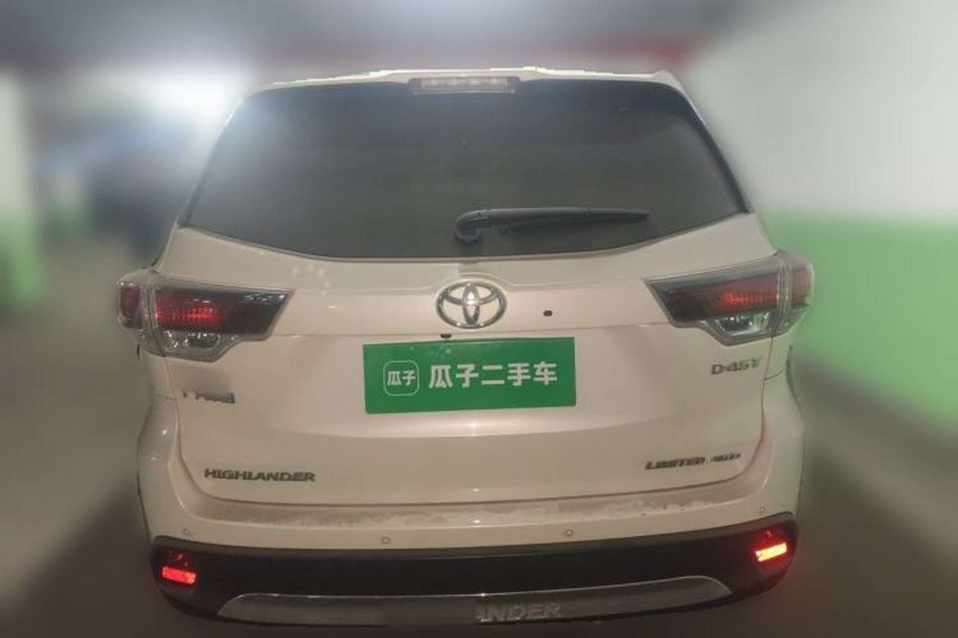 Used Toyota Highlander 2017 2.0T Four-Wheel Drive Ultimate Edition 7 Seats Rear