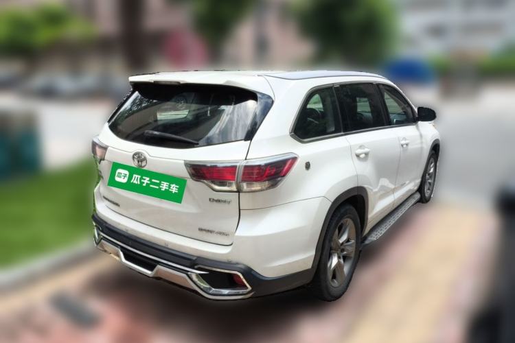 Used Toyota Highlander 2017 2.0T Four-Wheel Drive Luxury Edition 7 Seats Rear Right 45 Deg