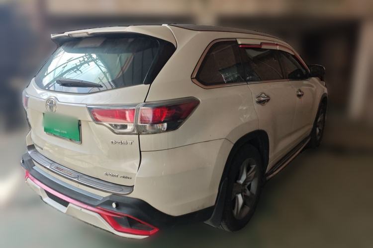 Used Toyota Highlander 2017 2.0T Four-Wheel Drive Luxury Edition 7 Seats Rear Right 45 Deg