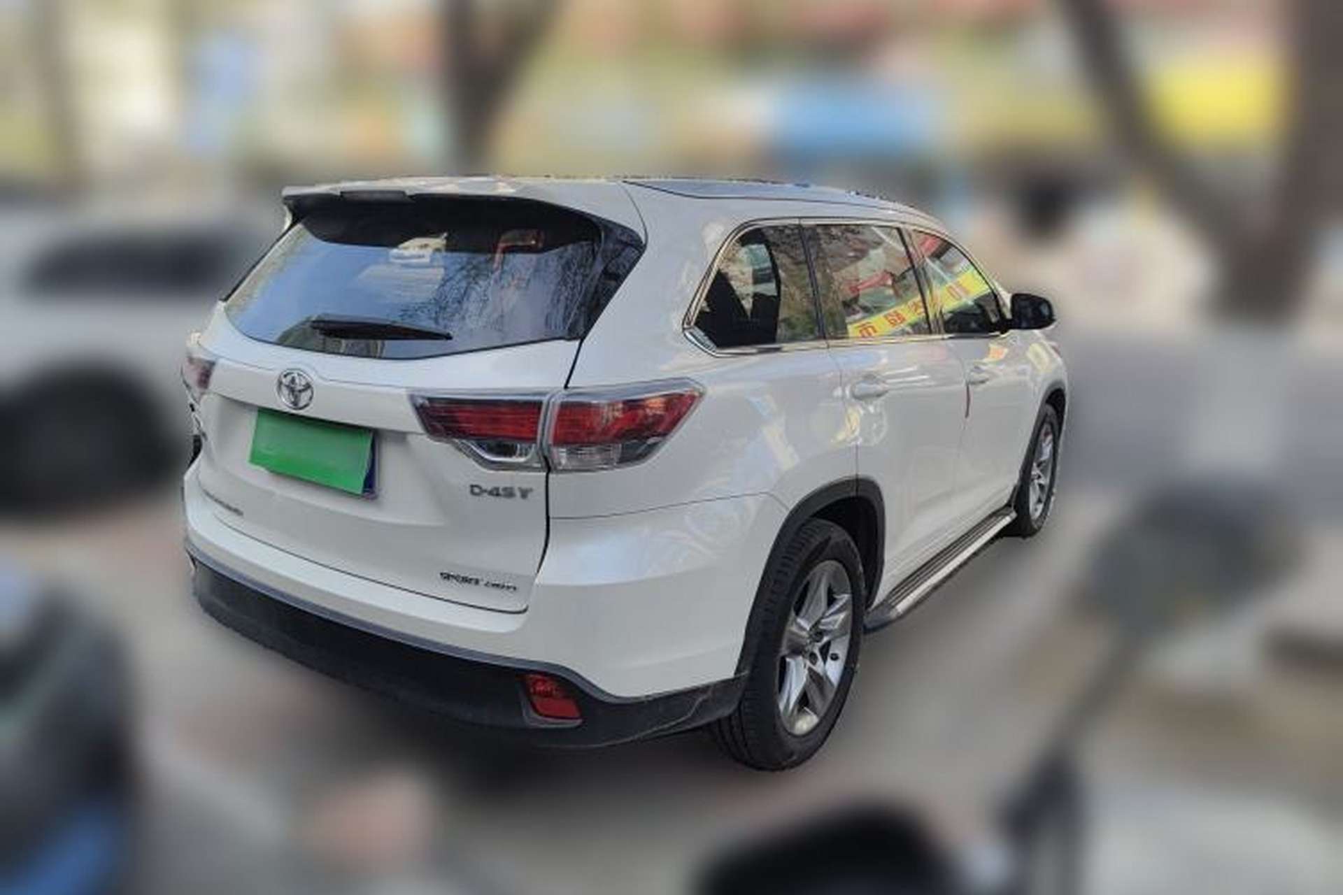 Used Toyota Highlander 2017 2.0T Four-Wheel Drive Luxury Edition 7 Seats Rear Right 45 Deg