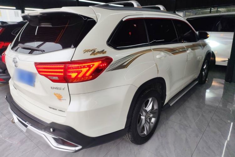 Used Toyota Highlander 2017 2.0T Four-Wheel Drive Luxury Edition 7 Seats Rear Right 45 Deg