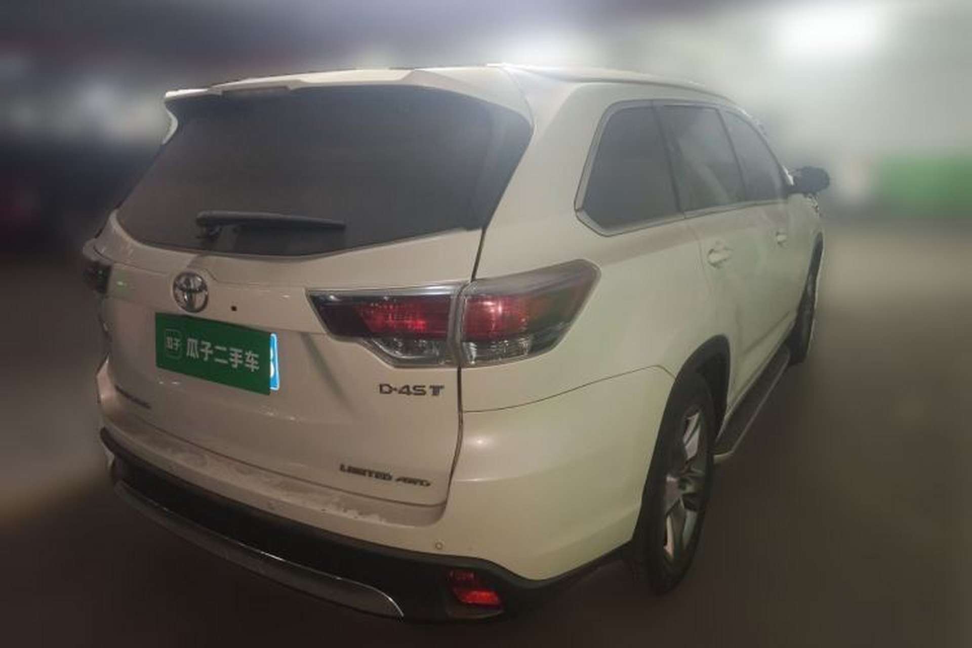 Used Toyota Highlander 2017 2.0T Four-Wheel Drive Ultimate Edition 7 Seats Rear Right 45 Deg