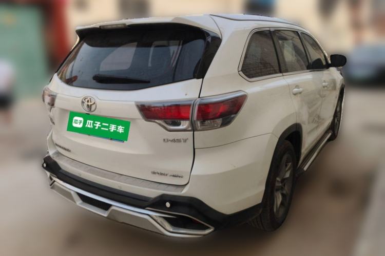 Used Toyota Highlander 2017 2.0T Four-Wheel Drive Luxury Edition 7 Seats Rear Right 45 Deg