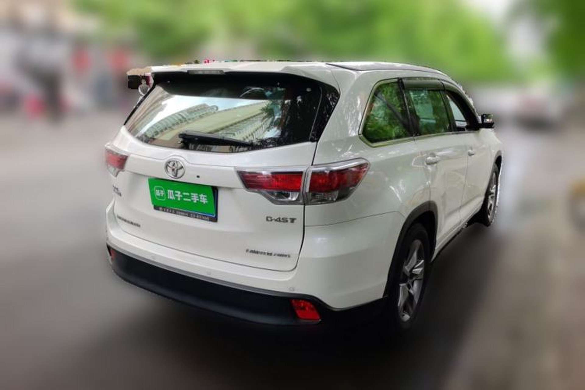 Used Toyota Highlander 2017 2.0T Four-Wheel Drive Ultimate Edition 7 Seats Rear Right 45 Deg
