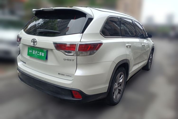 Used Toyota Highlander 2017 2.0T Four-Wheel Drive Luxury Navigation Version 7 Seats Rear Right 45 Deg