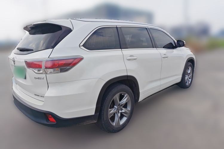 Used Toyota Highlander 2017 2.0T Four-Wheel Drive Luxury Edition 7 Seats Rear Right 45 Deg