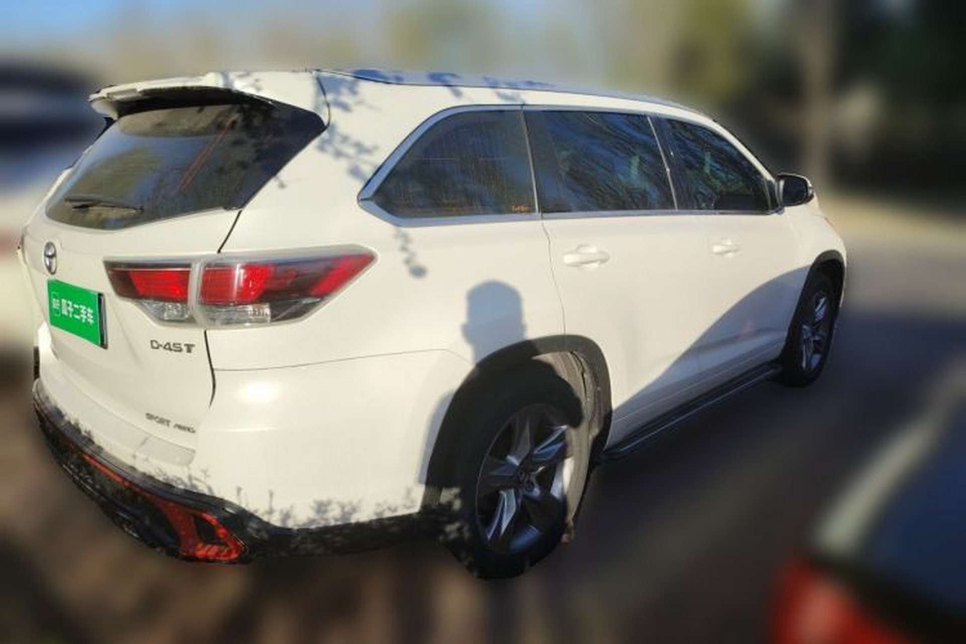 Used Toyota Highlander 2017 2.0T Four-Wheel Drive Luxury Edition 7 Seats Rear Right 45 Deg