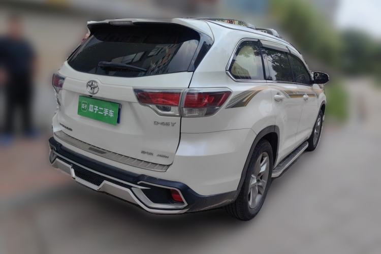 Used Toyota Highlander 2017 2.0T Four-Wheel Drive Luxury Navigation Version 7 Seats Rear Right 45 Deg