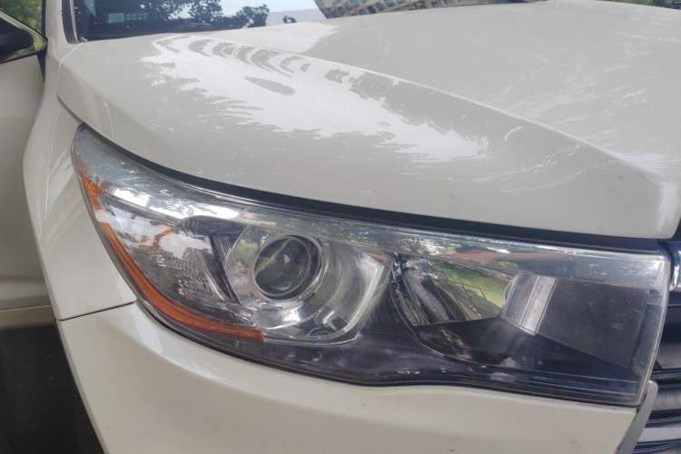Used Toyota Highlander 2017 2.0T Four-Wheel Drive Luxury Edition 7 Seats Right Front Headlight